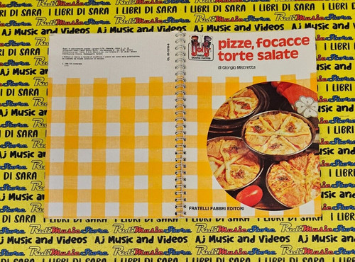 Book libro pizze - libro, focacce